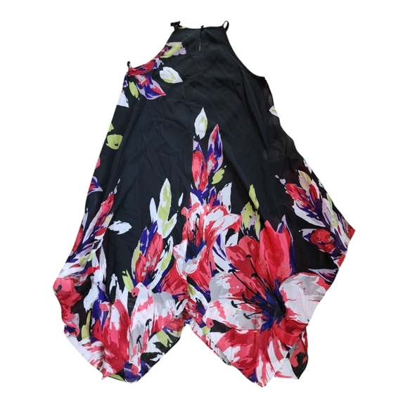 INC International Concepts petite casual halter dress with flowy hem Size 0P - Picture 2 of 11